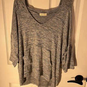 Grey Athleisure Hoodie - very comfy